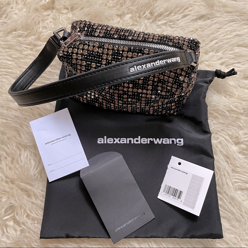 Alexander Wang Exclusive Leopard Bag Rhinestone